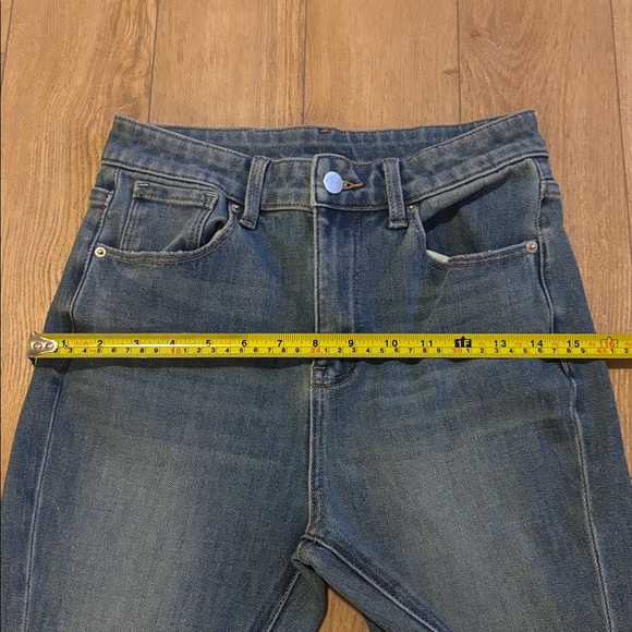 Classic Blue Flared Women's Jeans-26 - Picture 7 of 12